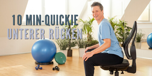 Rücken-Quickie unterer Rücken/LWS