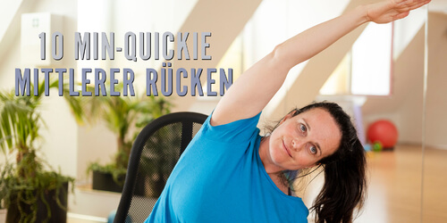 Rücken-Quickie mittlerer Rücken/BWS